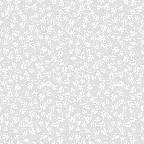 White on White Leaves 