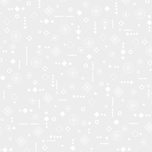 White on White Spaced Shapes 