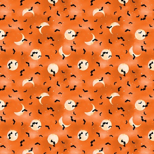 Bats on Orange 